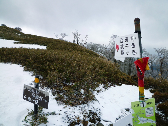 三重県の山　雪の竜ケ岳 に登る　1099.3M_d0170615_11303347.jpg