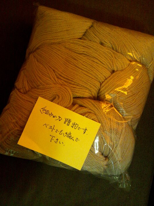 被災地支援PJ 福島県相馬市【編み物プロジェクト】 毛糸の支援物資が届きました!_b0076951_10492133.jpg