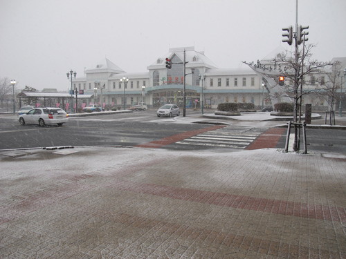 米沢駅　４月４日_c0075701_6212696.jpg