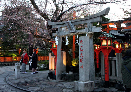 祇園白川 夜桜_e0048413_2204610.jpg