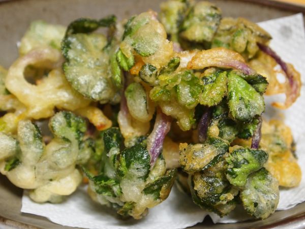 浜防風の天ぷら ゆららレシピ 浜防風の天ぷら ゆららレシピ