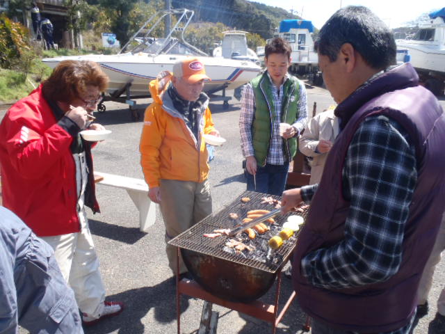 マリーナの花見BBQ♪_a0077071_21431332.jpg