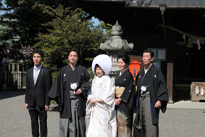 八坂神社 神前式_d0230676_1449311.jpg