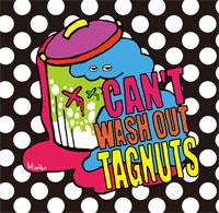 締め切り間近!!!TAGNUTS / CAN\'T WASH OUT TAGNUTS Tシャツ付きCD予約開始_a0119383_1601419.jpg