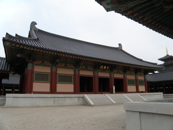 扶余時代の百済王宮の再現・百済文化団地 楽餓鬼