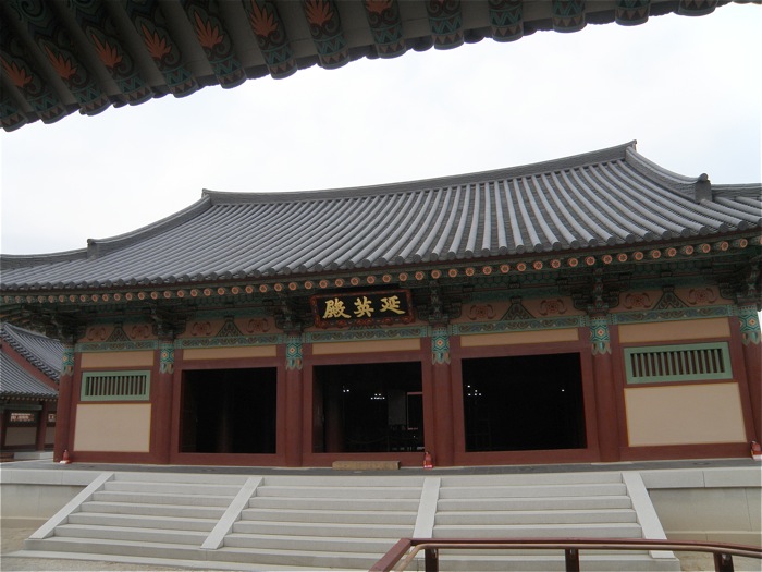 扶余時代の百済王宮の再現・百済文化団地 楽餓鬼