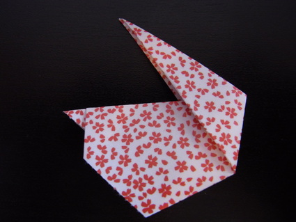 イエローベシャメルとパスタのオーブン焼き ☆ Origami Ⅲ うさぎ_b0246303_42182.jpg