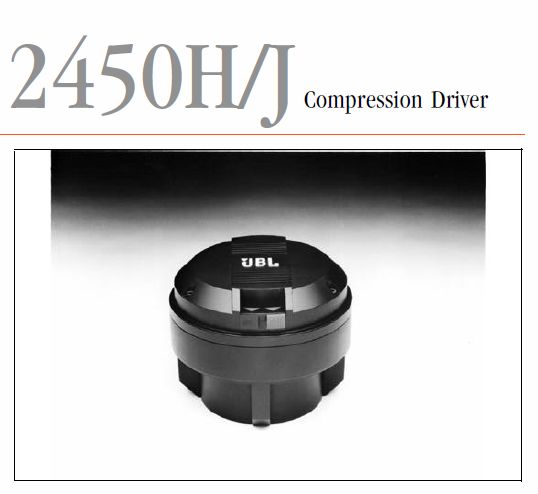 JBL 2332 and 2352 (8) : 幸せの黄色いホーン資料室 JBL 2332 and 2352 (8) : 幸せの黄色いホーン資料室