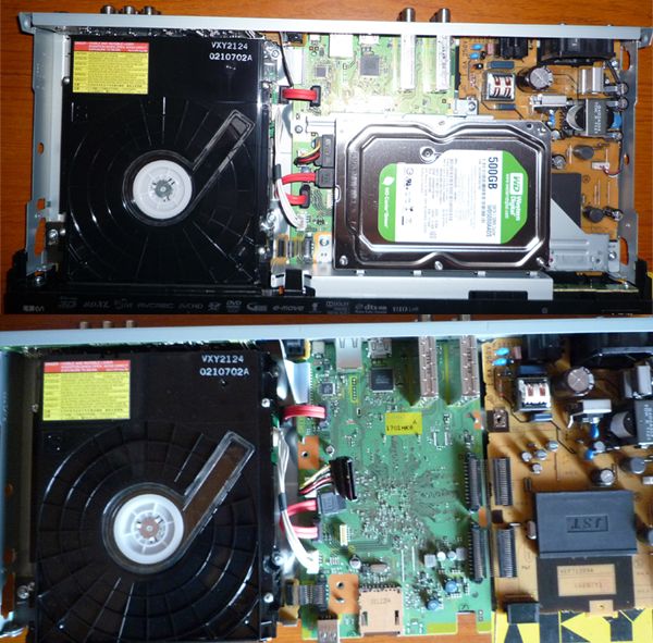 DIGA 2TB増量修理交換用HDD DMR-XP,XW,BR,BW各品番用 - PC周辺機器