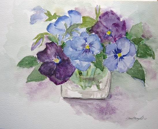 M. G. S. S. 水彩画 植物 1830年（M. G. S. S. 水彩画 障 植物