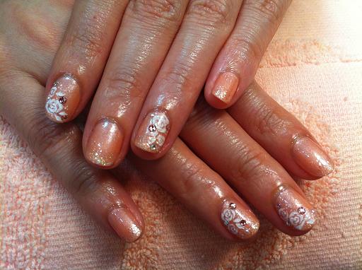 ♡Bridal nail♡_b0182936_11352836.jpg