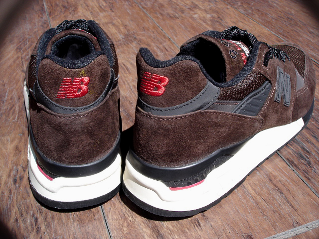 NEW : new balance [M998] \"BROWN\" & \"BK/RD\" LIMITED EDITION !!_a0132147_234650100.jpg