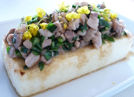 豆腐の肉餡かけ_e0148373_10164856.jpg