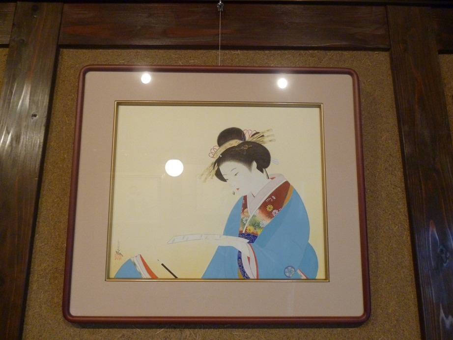 ギャラリーにて、”美人画展”_d0230676_15383985.jpg