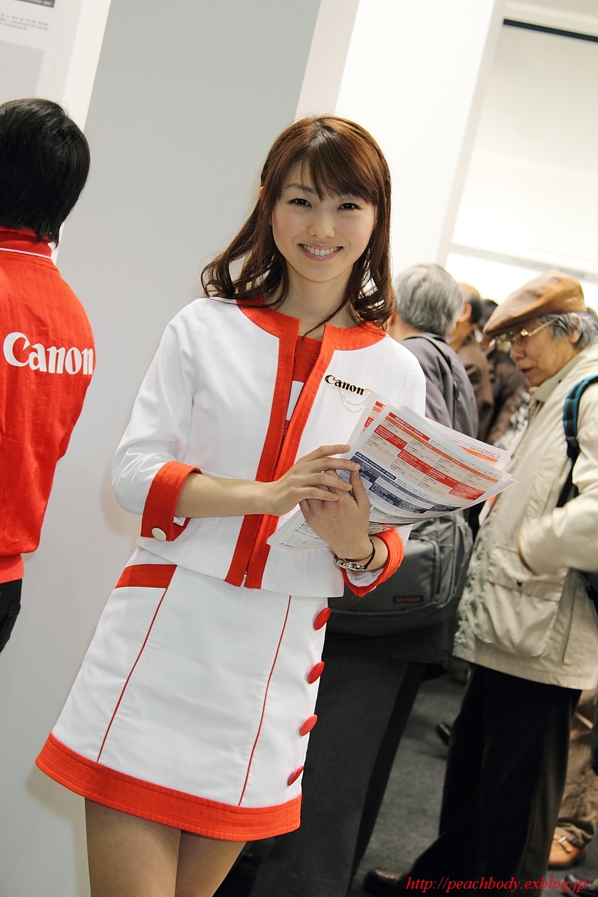 若井久美子 さん キャノン株式会社／キャノンマーケティングジャパン株式会社ブース Peach Body