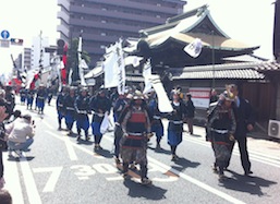 城下町時代絵巻行列〜細工町にて_c0052304_10542392.jpg