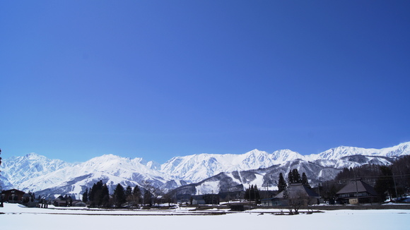 残雪の風景－白馬・青鬼集落_f0233414_2203256.jpg