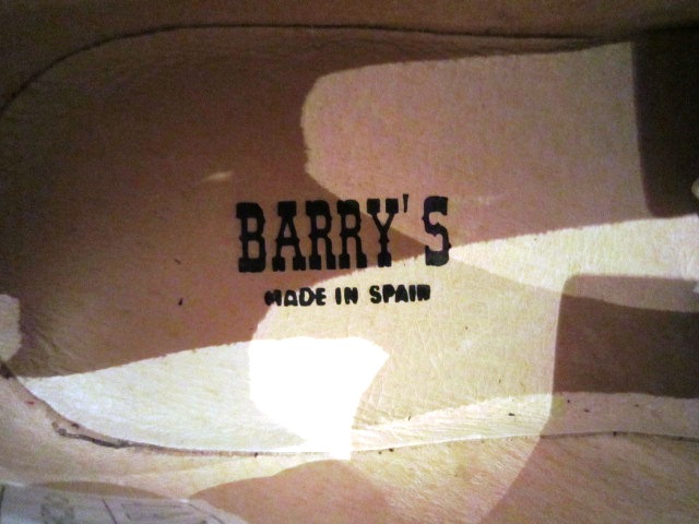 \"Barry\'s\" from Spain ご紹介_f0191324_9252739.jpg
