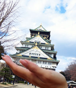 大阪3 活力溢れる義祖母と、天守閣。_d0224894_177250.jpg