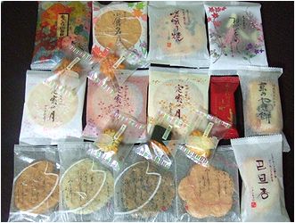チョコ柿屋のおかき_b0067302_1303488.jpg