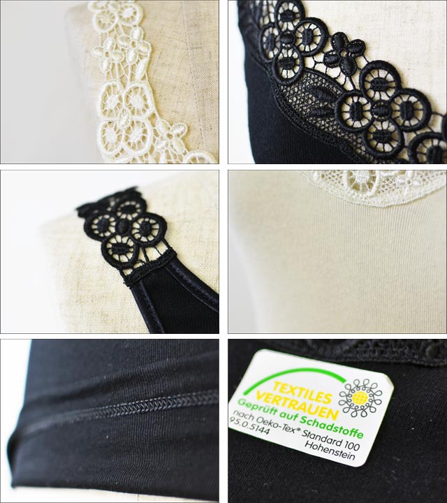 ott-tricot [オットトリコット] tank top white lace [レースタンクトップ] [LFC-11012] LADY\'S _f0051306_1265366.jpg