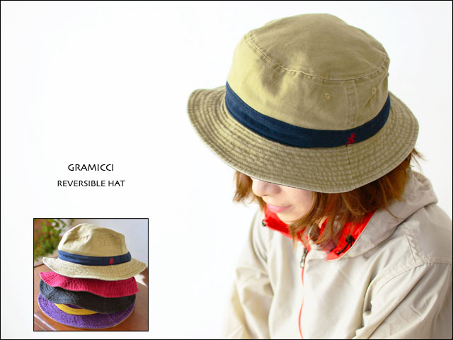 GRAMICCI [グラミチ] REVERSIBLE HAT [リバーシブル ハット] GAC-12S302 [MEN\'S/LADY\'S] あす楽対応 _f0051306_1323751.jpg