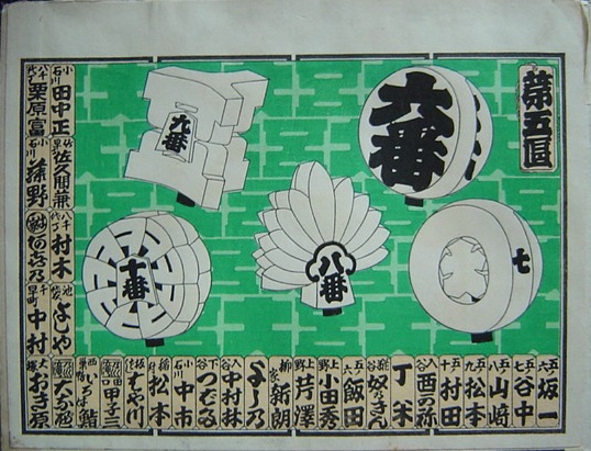 纏 手作り飾り纏 江戸消防記念会 四区四番う組、五区七番れ組、二本鳶口セット 纏 手作り飾り纏 江戸消防記念会 四区四番う組、五区七番れ組