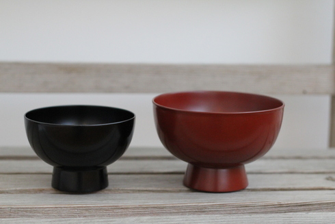 漆器 能登飯碗(赤) 作家「赤木明登」