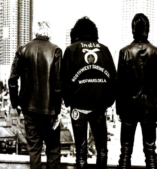 60-70'S MASCOT SINGLE RIDERS JACKET。 : GIANT BABY