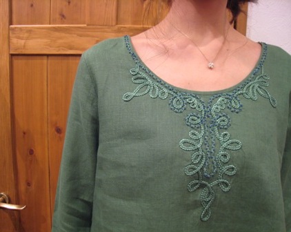 オノレのブレード刺繍ブラウスです。_c0227633_1423627.jpg