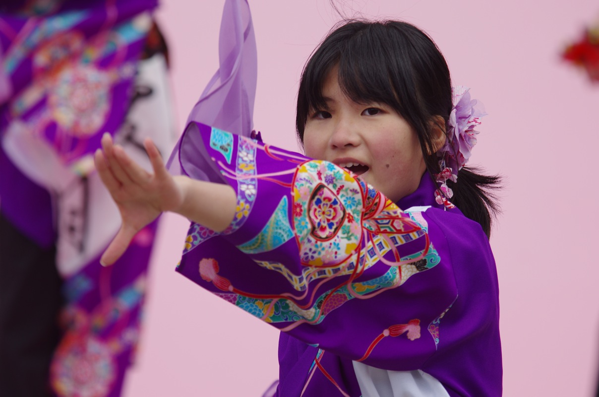 京都さくらよさこい２０１２　１日目その７（よさこい江州：愛翔）_a0009554_23235571.jpg