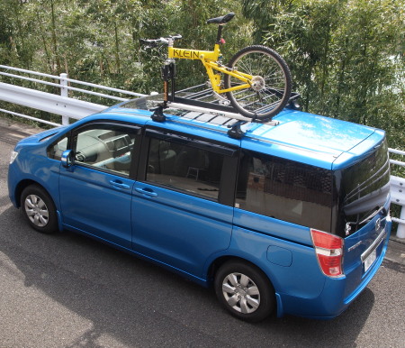 ステップワゴンにルーフラックを積んでみた 本日も晴天なり ちょっとそこまで自転車で