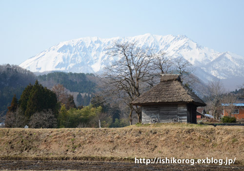 大山雪解け_a0223379_21484670.jpg