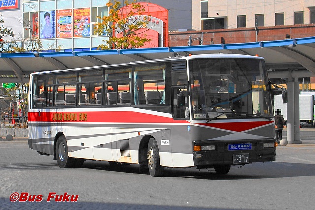 新常磐交通 いわき0か317 バスふく 福島県内のバス写真
