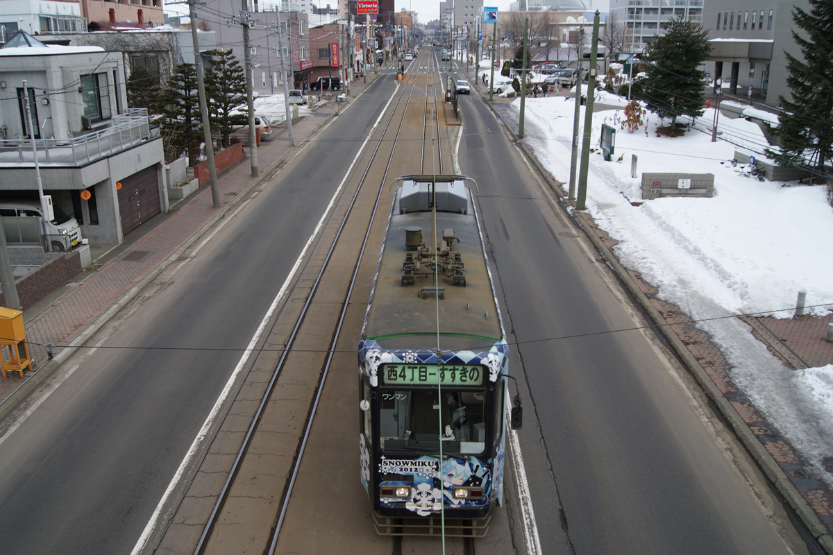 【実車撮影記】 リベンジ雪ミク電車2012_a0158636_3131437.jpg