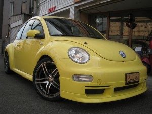 Vwニュービートルカップカー マフラーを作り直す 西宮のレアな輸入車 トゥクトゥク販売店ｶﾞﾚｰｼﾞﾎﾞｽｺ