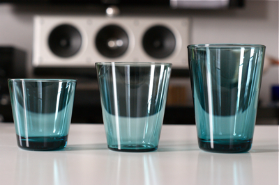 iittala Kartio -Glass thin 34cl Seablue : buckの気ままなblog。