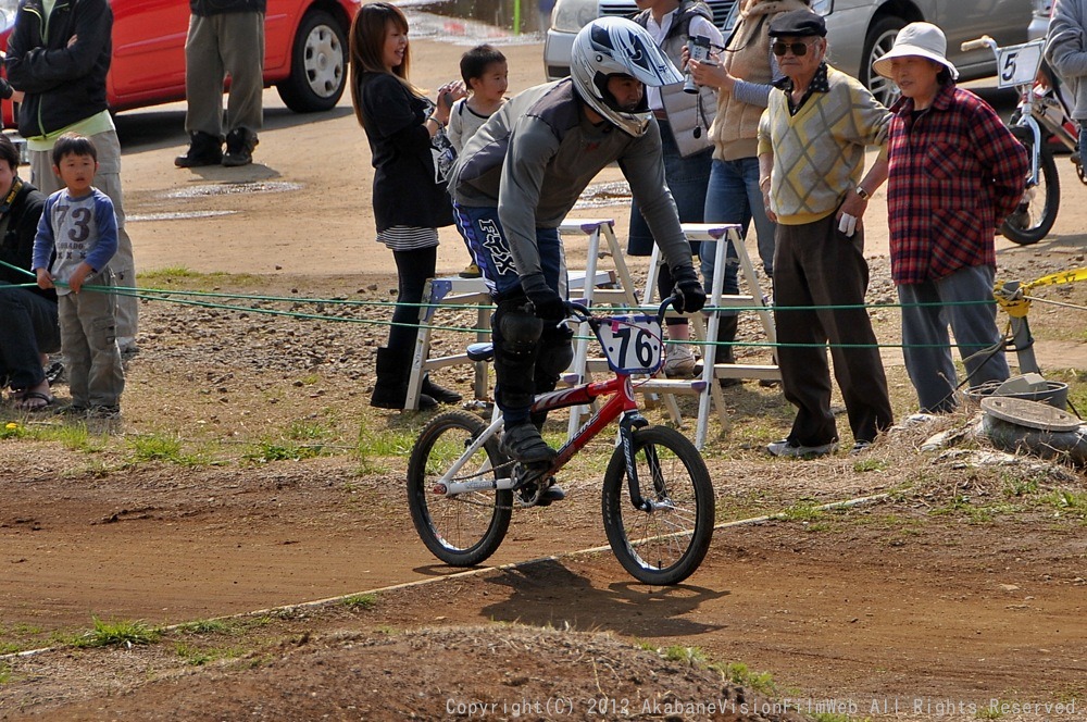 2012 JOSF 緑山４月定期戦VOL13：BMX３０オーバー決勝　動画あり_b0065730_1915811.jpg