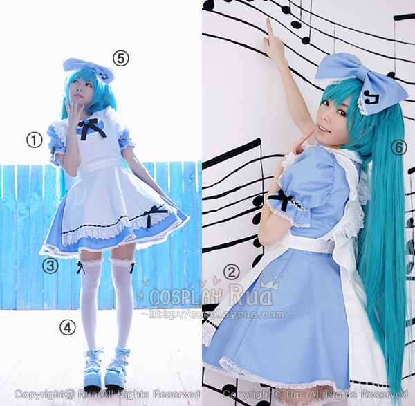 VOCALOID』 初音ミク/Alice in Musicland : cosplayrua.com VOCALOID』 初音ミク/Alice in Musicland : cosplayrua.com