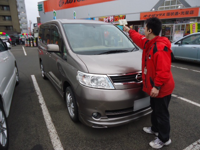 ★大人気!C25セレナネットアップ完了です!!★(白石店)_c0161601_20304297.jpg
