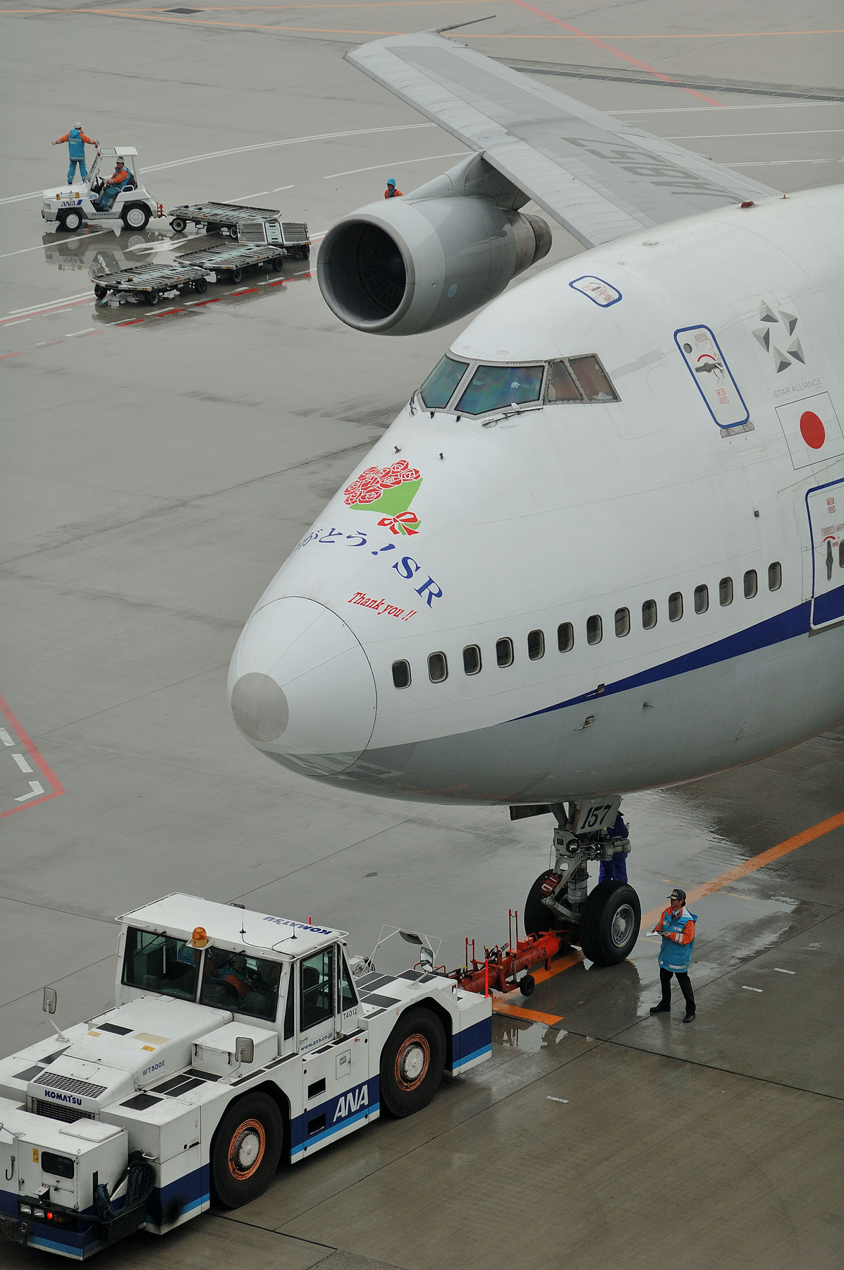 BOEING 747SR-81 / JA8157 -ラストフライト- : SKY LOUNGE BOEING 747SR-81 / JA8157 -ラストフライト- : SKY LOUNGE