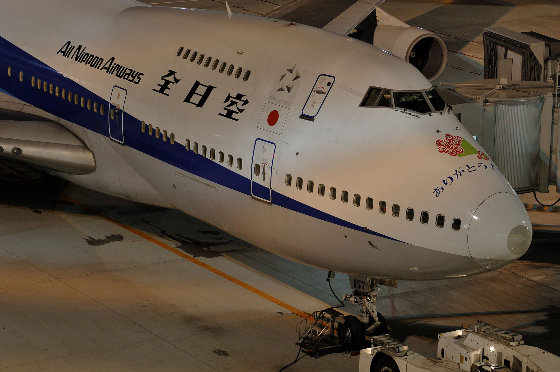 ANA□全日空□漢字ロゴ□ボーイング747SR□B747□JA8138 ANA□全日空□漢字ロゴ□ボーイング747SR□B747□JA8138