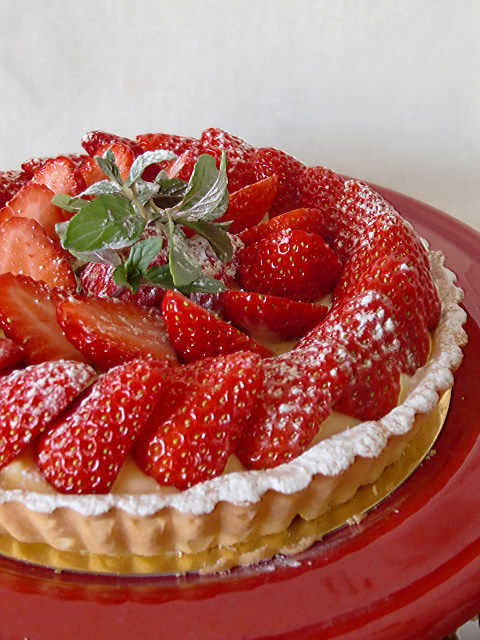バースデーケーキ 苺のタルト 日々心地よく過ごしたいと願うブログ