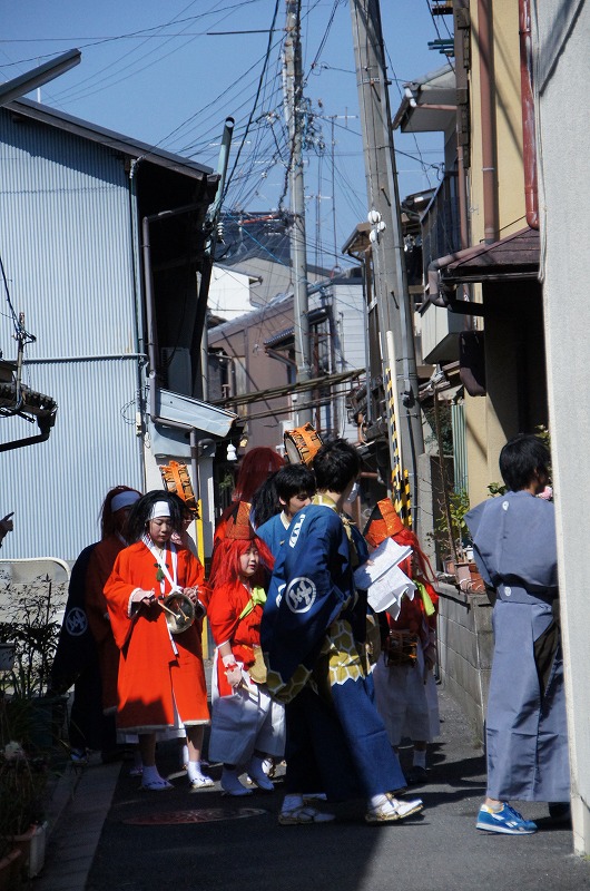 ちょっと桜の街歩き（その１） 玄武神社の「花やらい」_a0206577_22581687.jpg