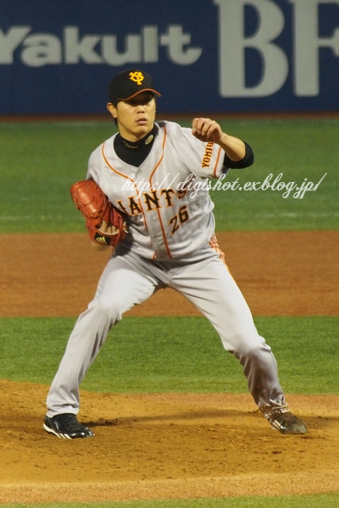 神宮観戦 村中好投、バレンティン4番でV弾 畠山適時打_e0222575_2254177.jpg