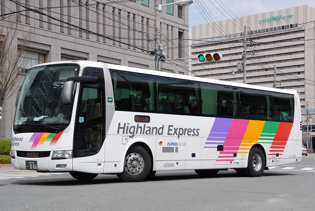 川中島バス（アルピコ交通）～エアロエース高速車～ : 撮影劇場