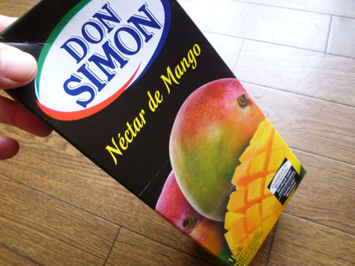 Don Simon ドンシモンのマンゴーネクター 岐阜うまうま日記 旧 池袋うまうま日記 Don Simon ドンシモンのマンゴーネクター 岐阜うまうま日記 旧 池袋うまうま日記