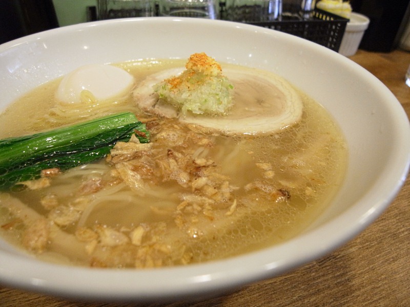 エシャロットがイイネ〔ラーメン道 天神/ラーメン/河内永和〕_f0195971_822283.jpg