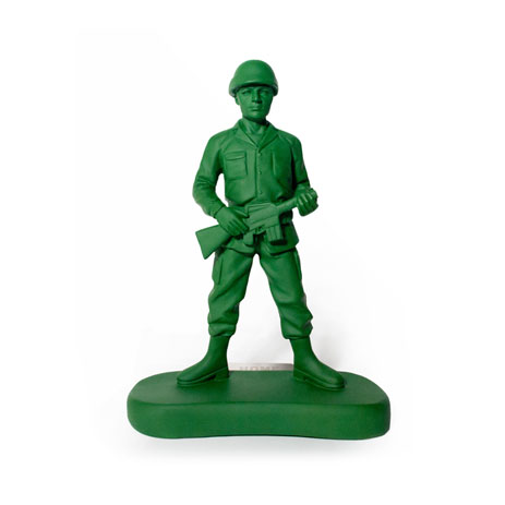 頼もしい味方。Soldier Doorstop&Bookend_b0147133_17264465.jpg