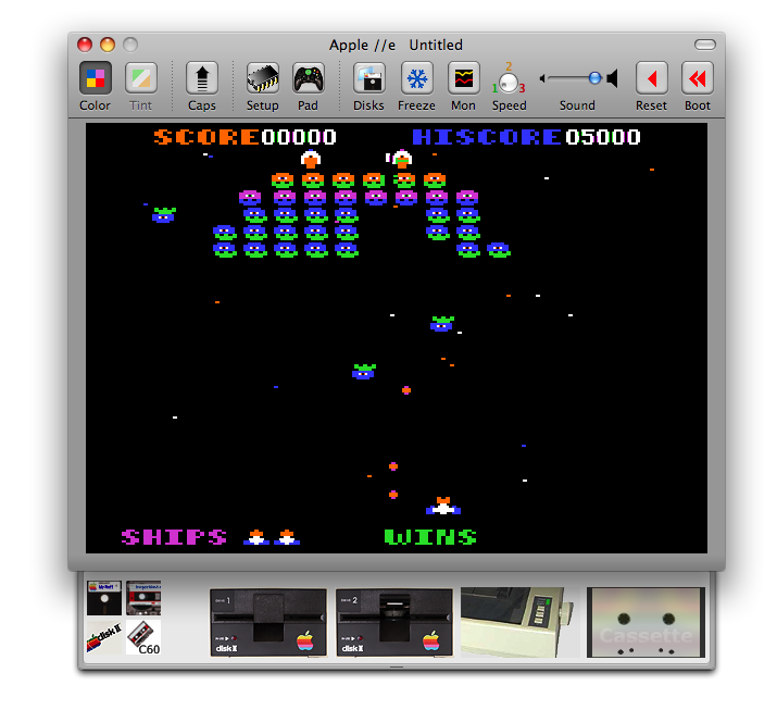 Mac OS 用のすご〜い Apple II エミュレータ （Catalina可